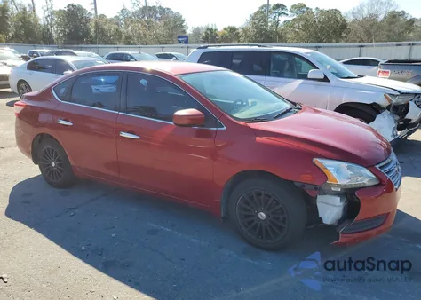 2014 Nissan Sentra S z USA, uszkodzony, nr VIN 3N1AB7AP1EL607072